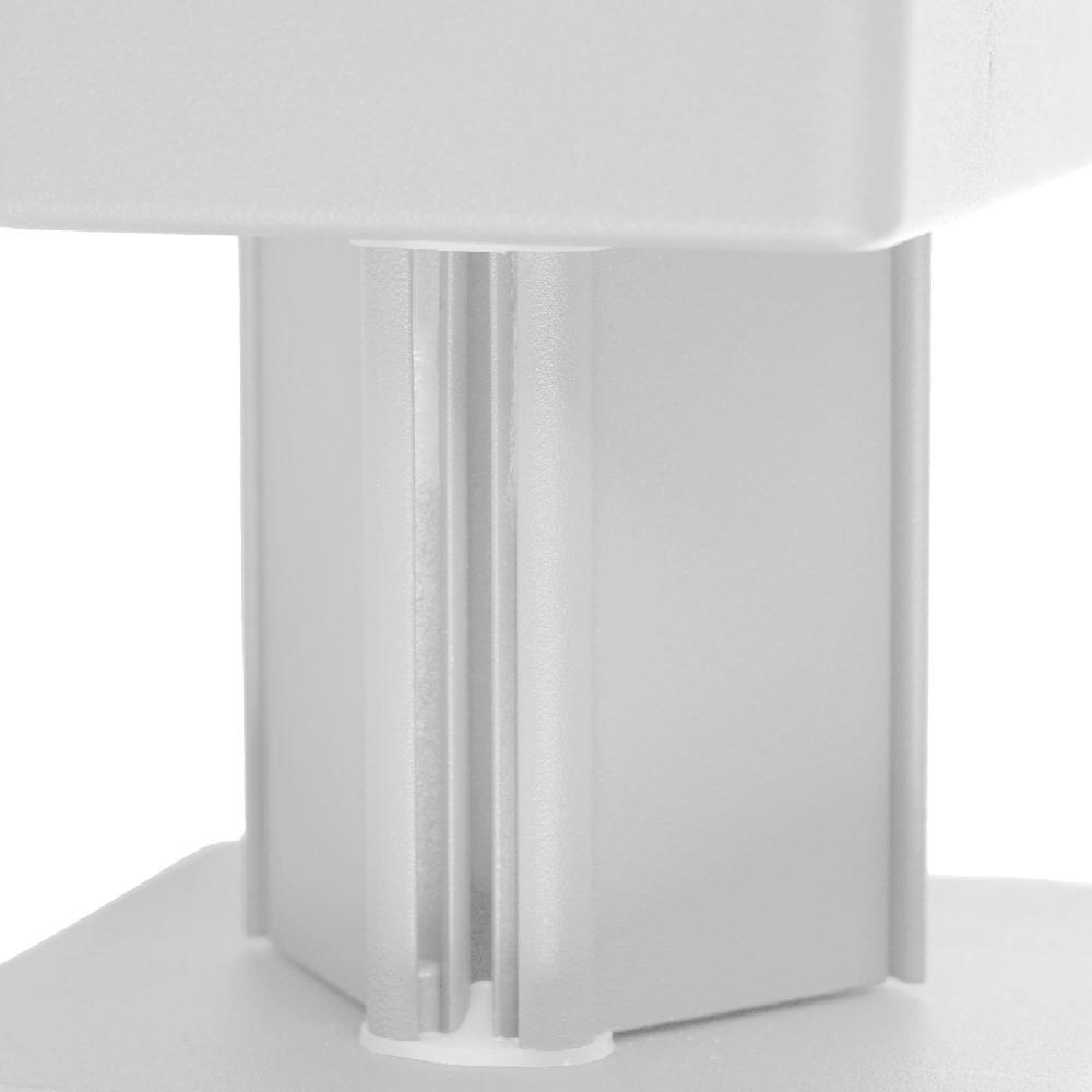 Sulion Aplique LOBY IP54 Cuadrado Blanco Doble Apertura De Luz 3000K| Sulion