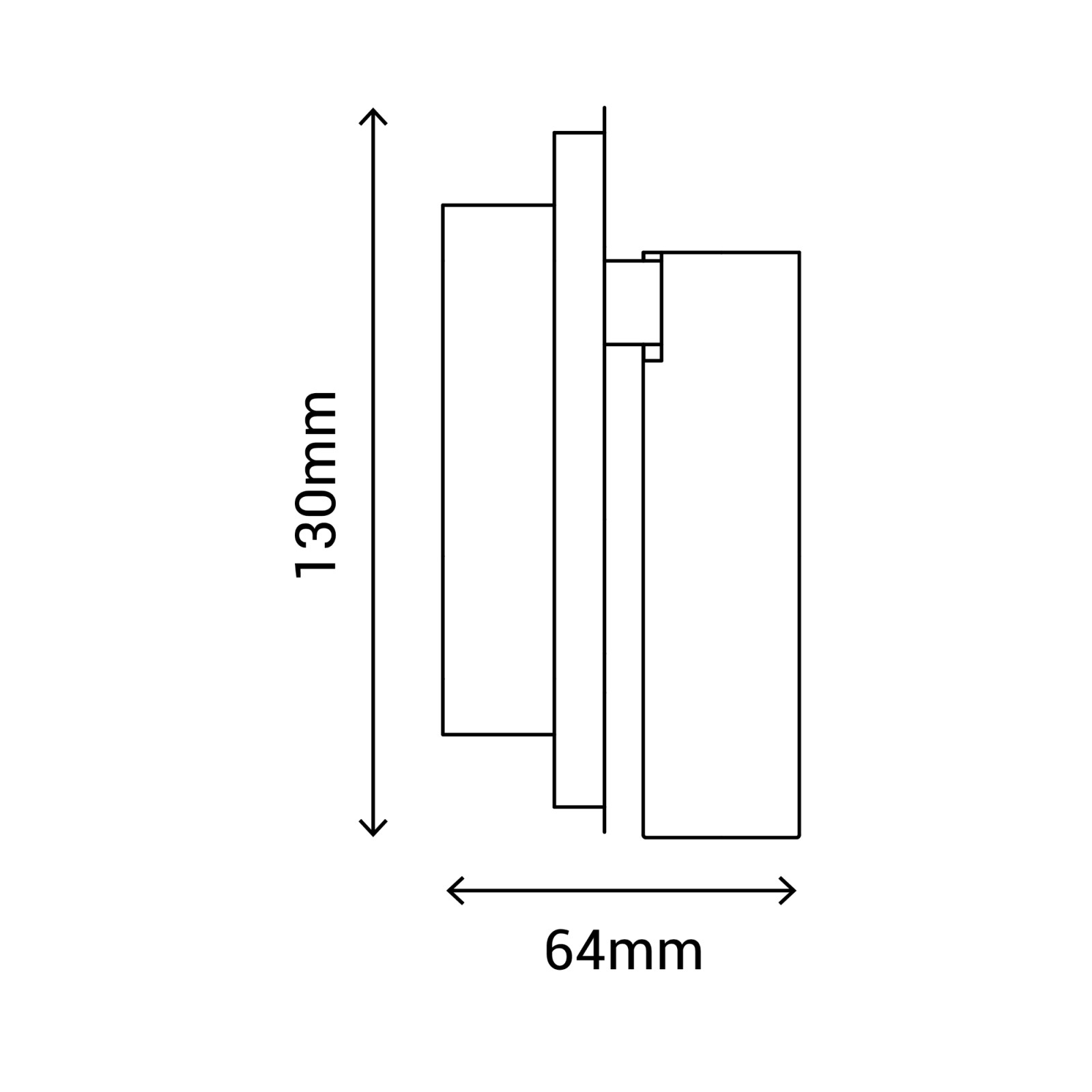Sulion Aplique MILU. Metal Blanco Arenado. LED 6W/3W | Sulion
