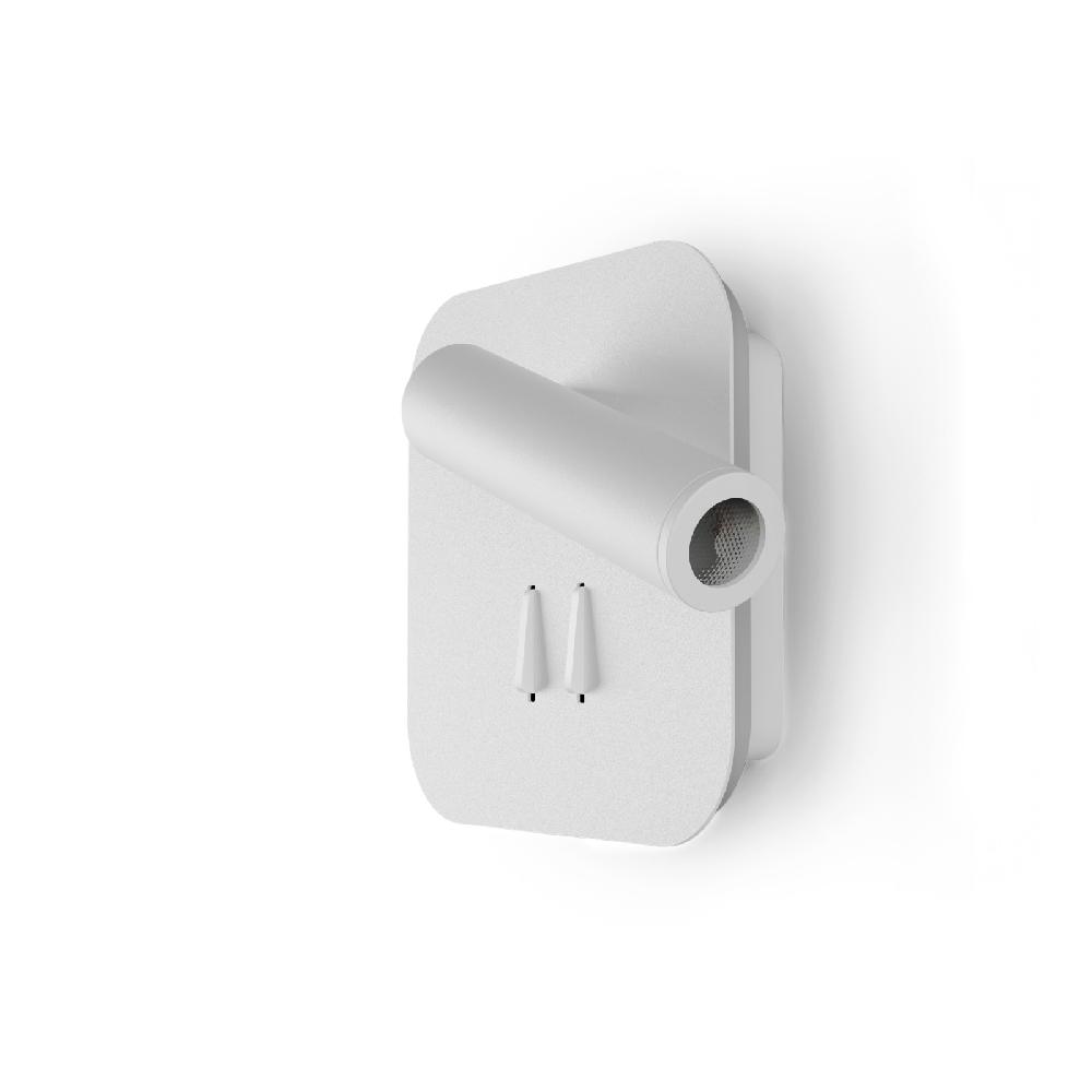 sulion Aplique MILU. Metal blanco arenado. LED 6W/3W | Sulion