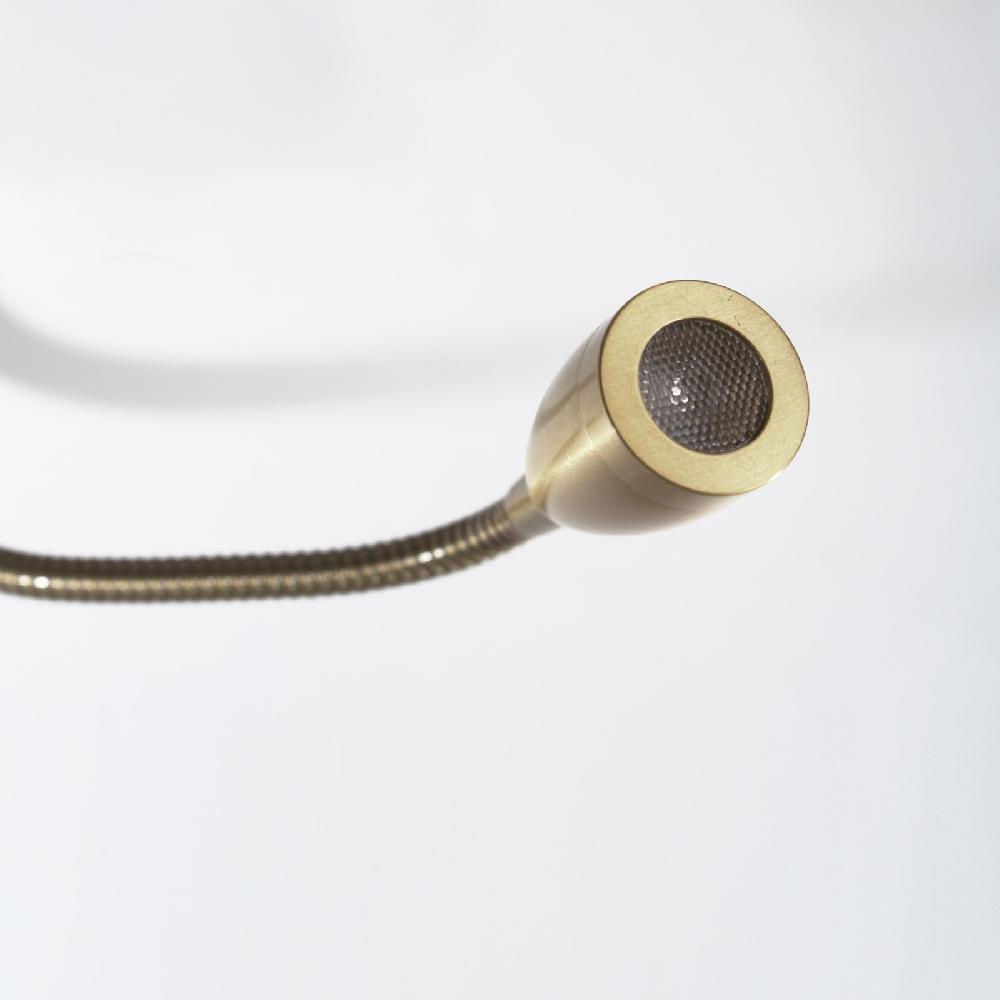 Sulion Aplique NABIA. Metal Latón Satinado Y Pantalla Blanca.1xE27/LED 3W | Sulion