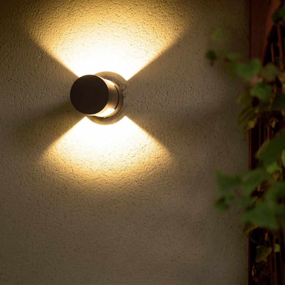 Sulion Aplique NINA LED 9W Gris Antracita Luz Bidireccional | Sulion