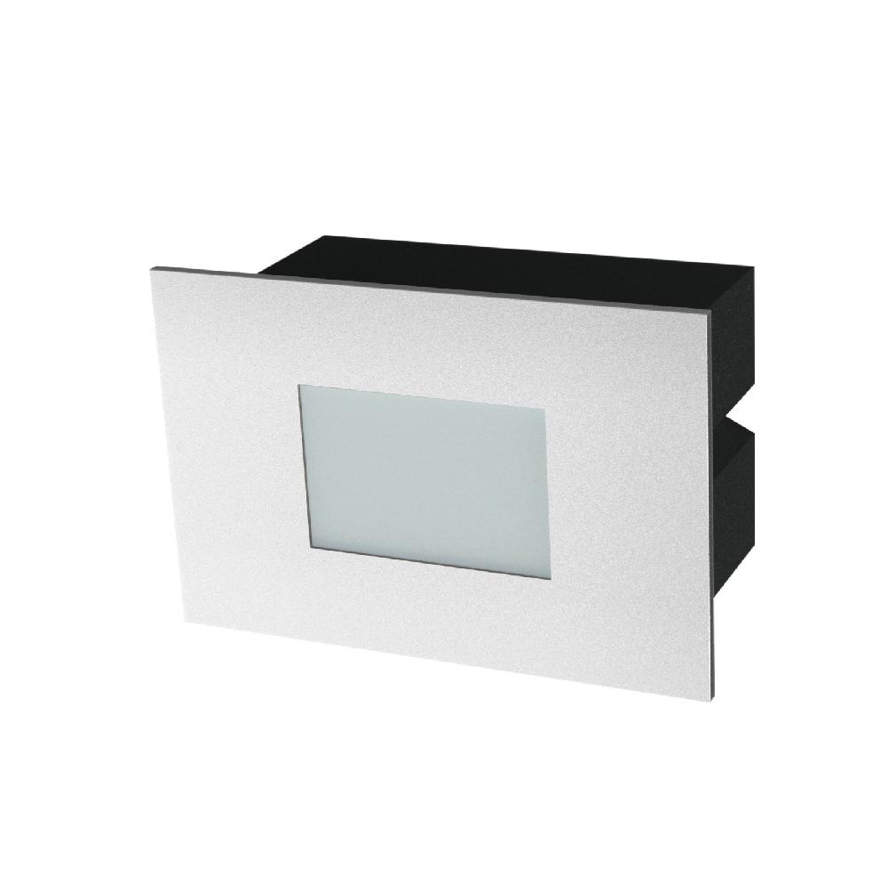 sulion Aplique rectangular KAMAL LED 1 5W blanco mate 3000K IP65 | Sulion