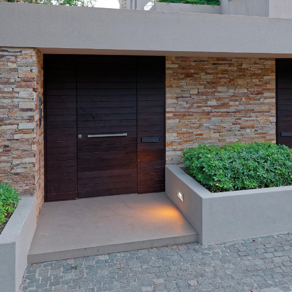 Sulion Aplique Rectangular KAMAL LED 1 5W Blanco Mate 4000K IP65 | Sulion