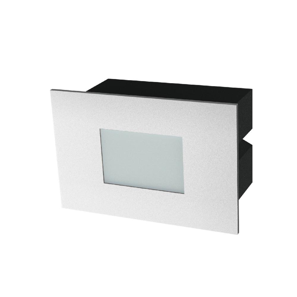 sulion Aplique rectangular KAMAL LED 1 5W blanco mate 4000K IP65 | Sulion