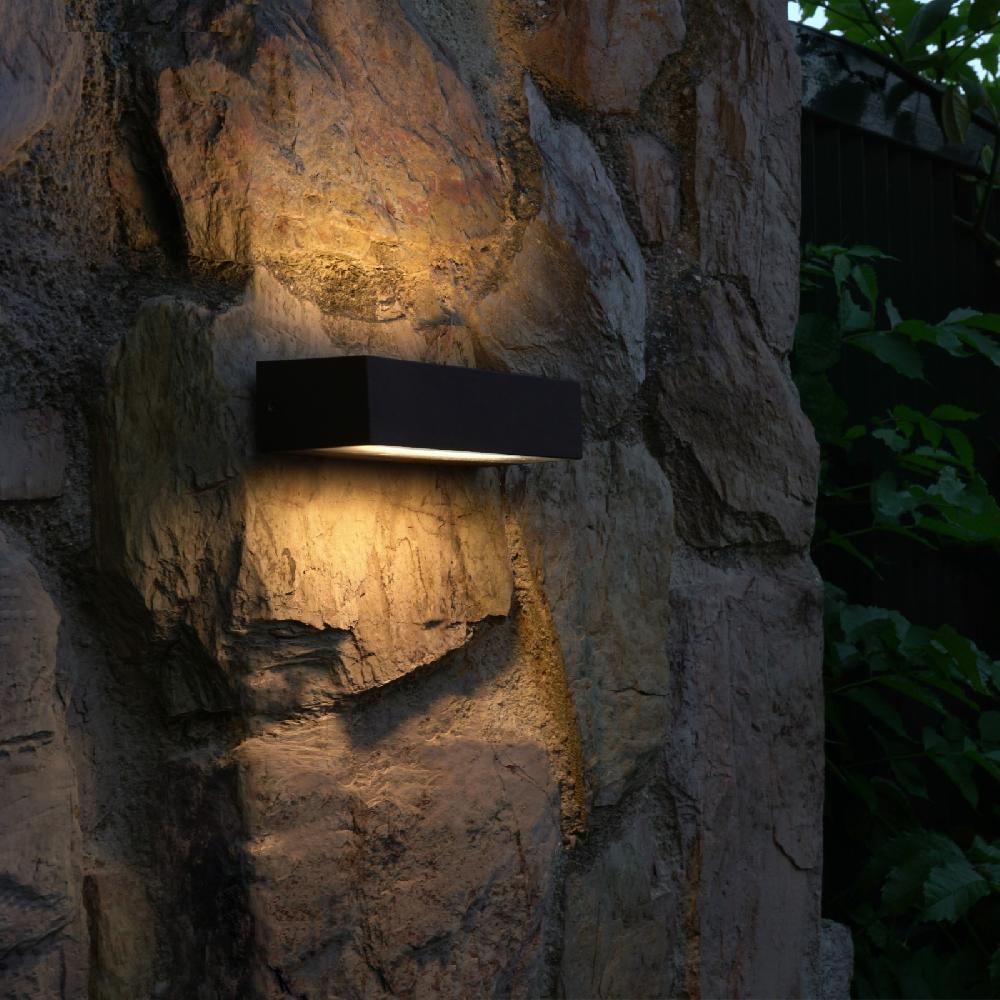 Sulion Aplique TISA Gris Con Luz Bidireccional IP65 3000K| Sulion