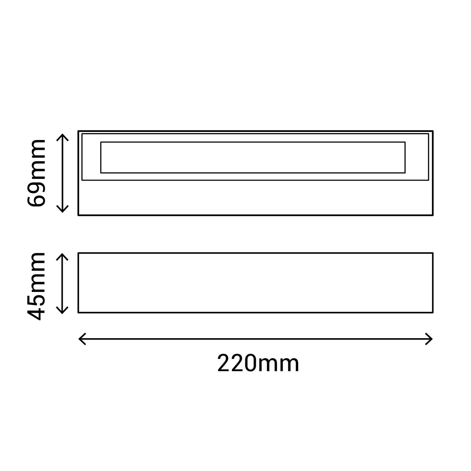 Sulion Aplique TISA Gris Con Luz Bidireccional IP65 3000K| Sulion
