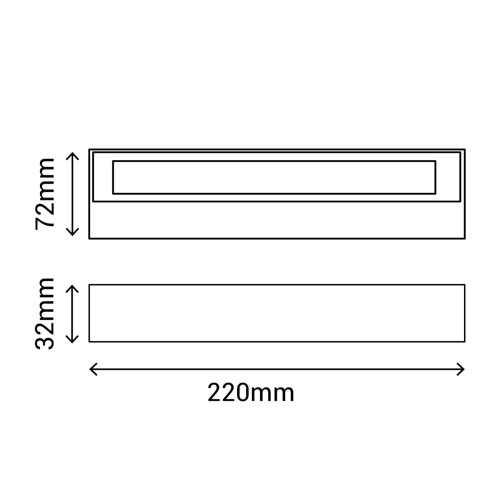 Sulion Aplique TISA LED 12W Acero Cortén En Aluminio IP65 4000K | Sulion