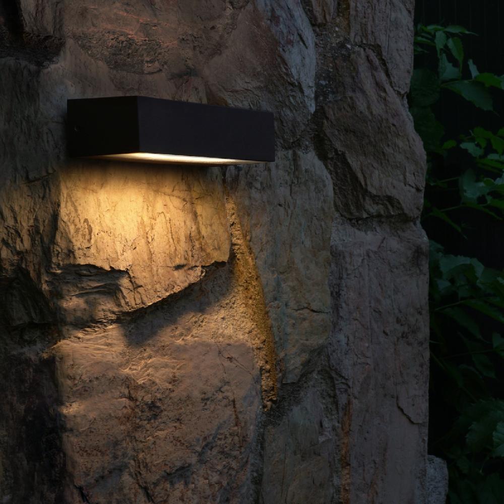 Sulion Aplique TISA LED 12W Gris En Aluminio IP65 4000K | Sulion