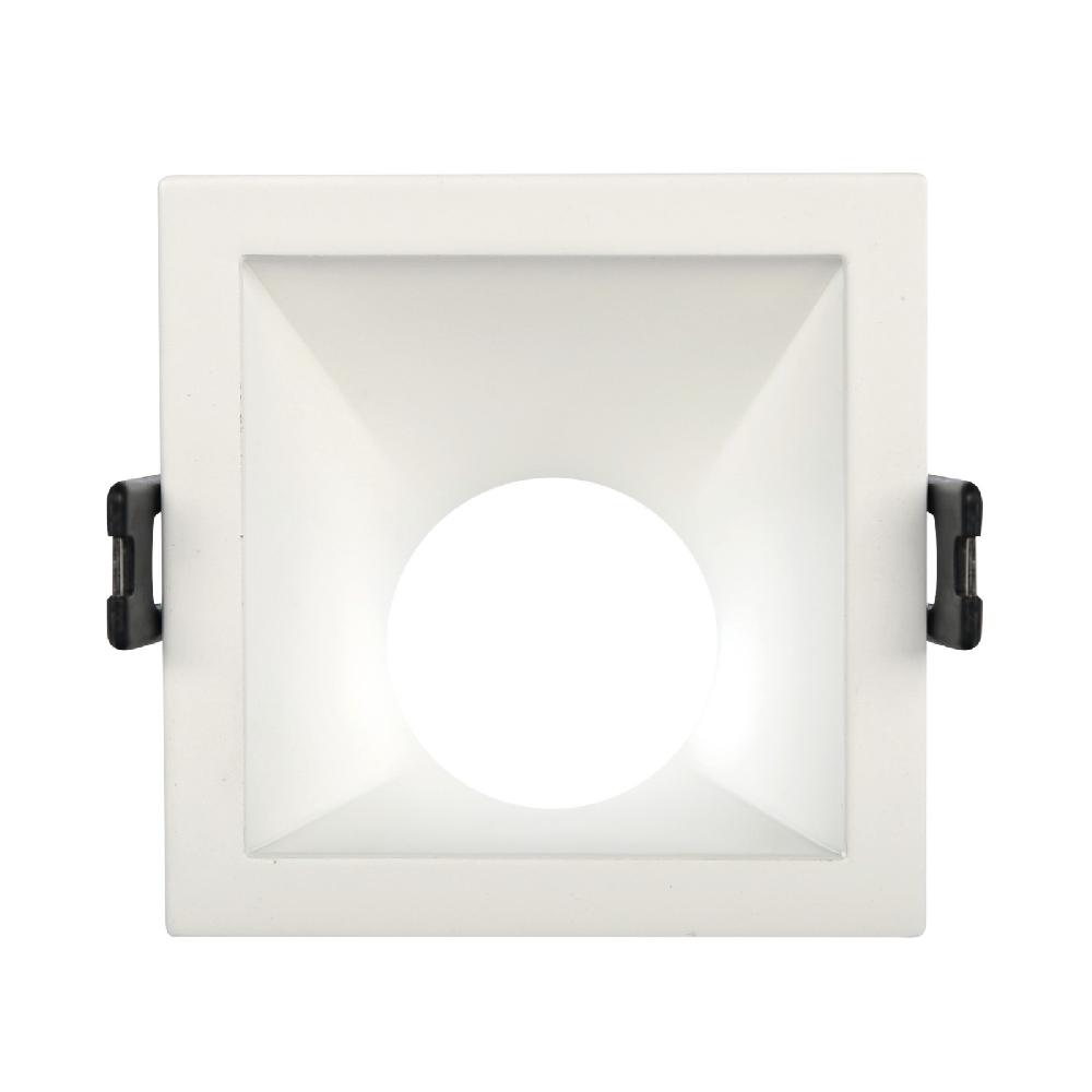 sulion Aro cuadrado asimétrico VISIO para Módulo COB LED 11W en ABS | Sulion