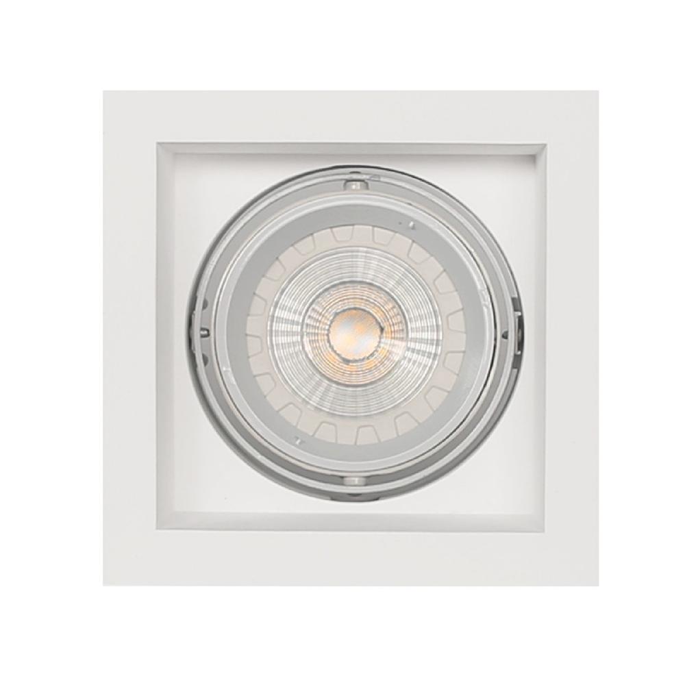 sulion Aro empotrable FRONT cuadrado orientable en yeso pintable | Sulion