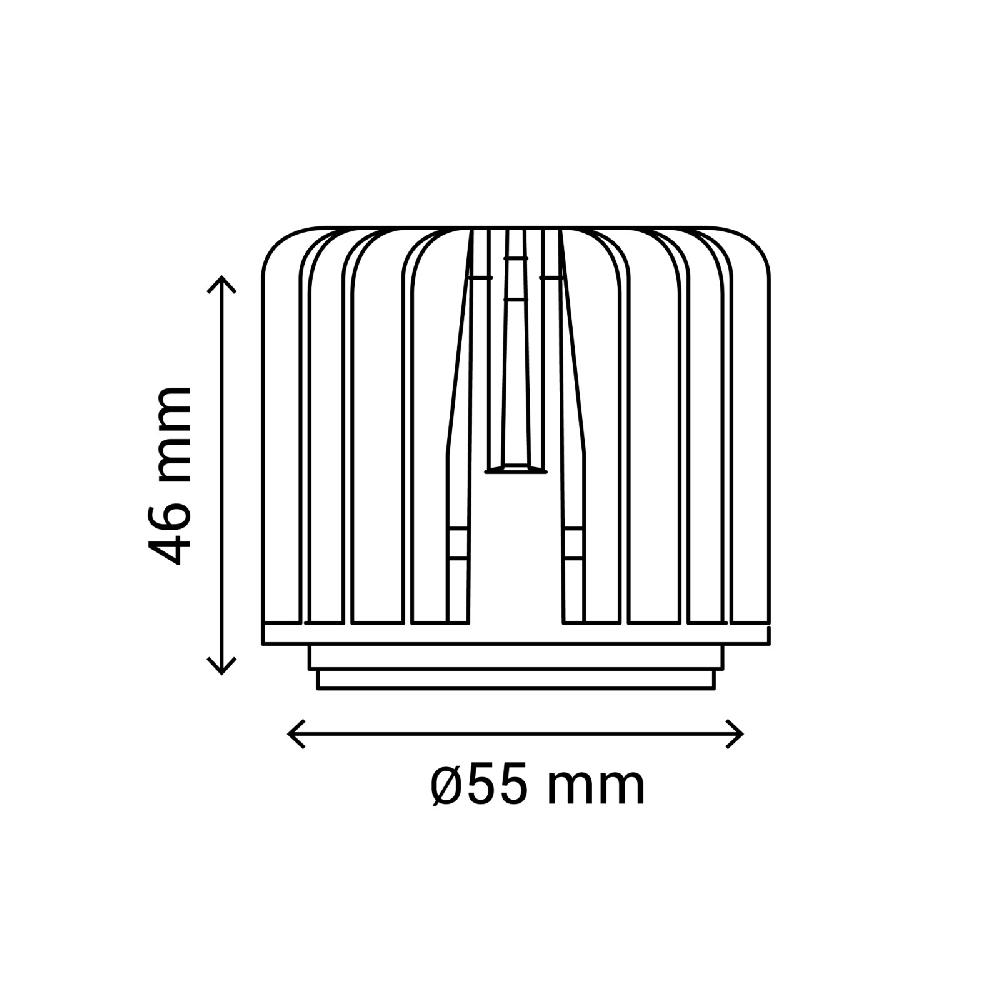 Sulion ARUMFIX Módulo COB LED 9W 3000K 60° En Aluminio | Sulion