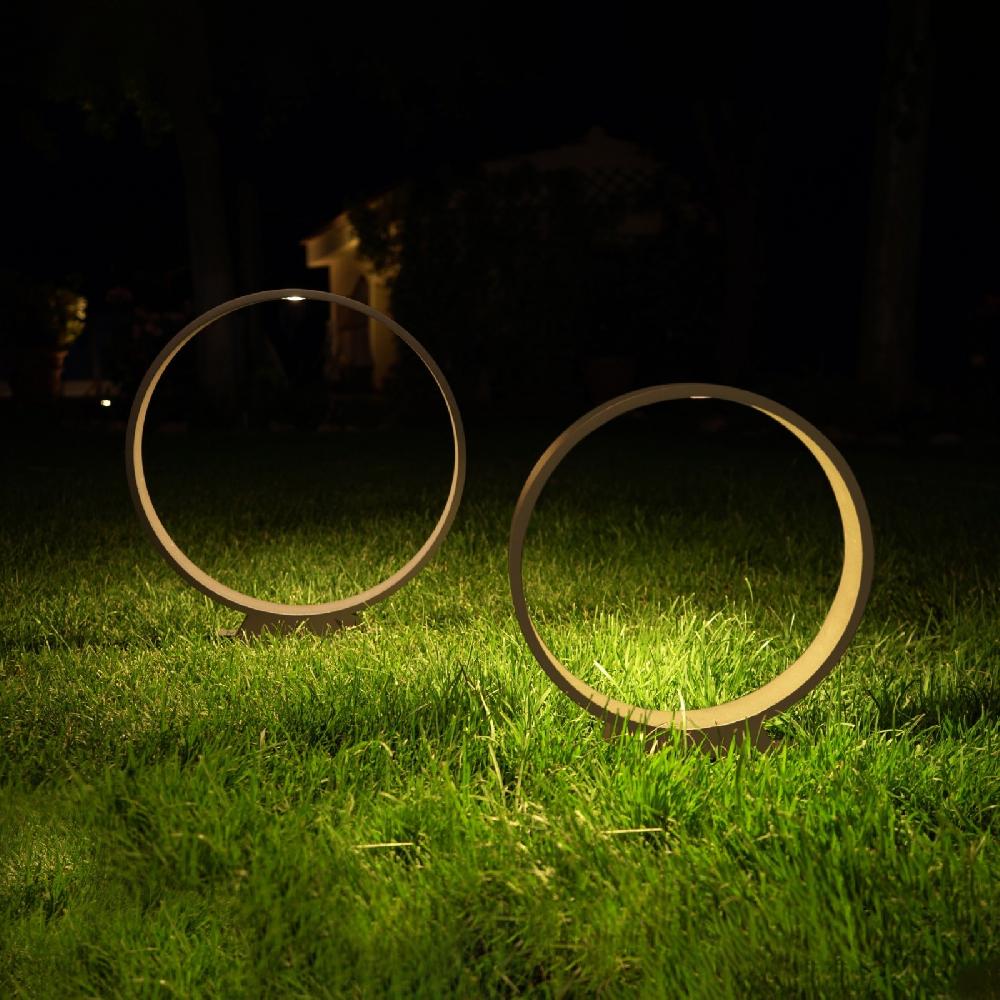 Sulion Baliza Circular NALA LED 6W Gris Antracita Ø40cm 3000K | Sulion