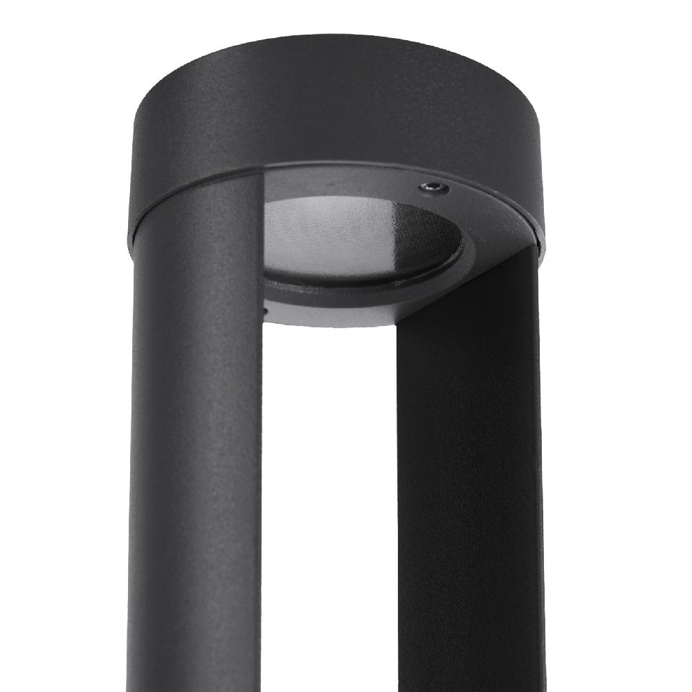 Sulion Baliza NINA LED 9W Cilíndrica Gris Luz Biderccional 550mm | Sulion