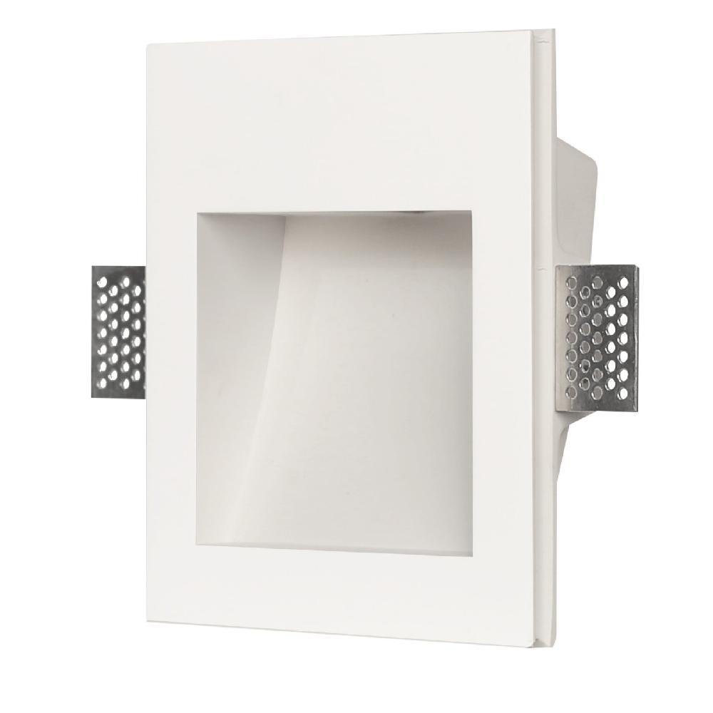 sulion Bañador de pared MARTIN LED 2W yeso pintable 140x170mm 2700K | Sulion