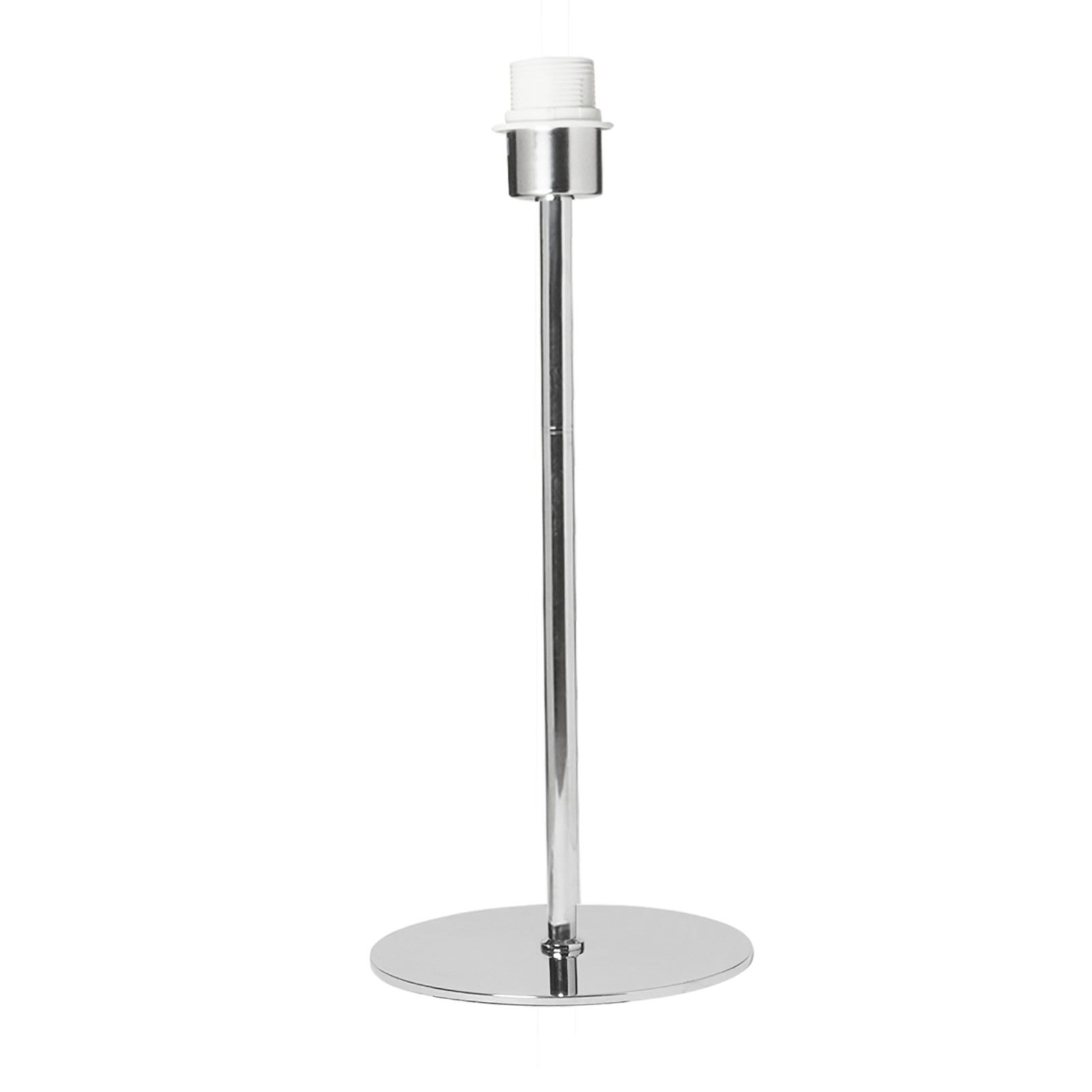 sulion Base BASIC para sobremesa de 27 cm en color cromo. 1xE27|Sulion