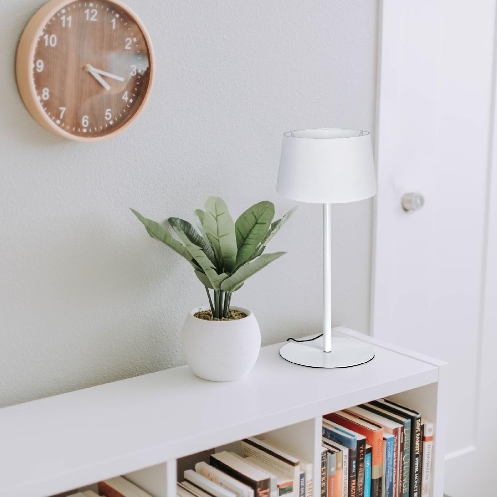 Sulion Base BASIC Para Sobremesa De 42 Cm En Color Blanco. 1xE27|Sulion