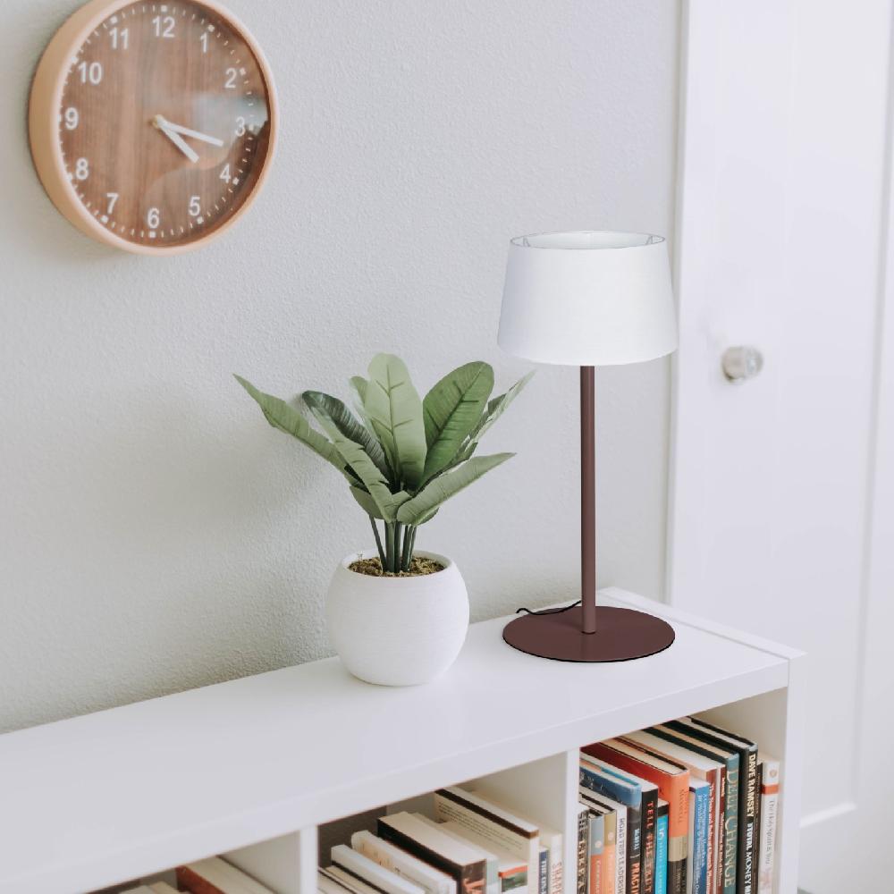 Sulion Base BASIC Para Sobremesa De 42 Cm En Color Marrón. 1xE27|Sulion