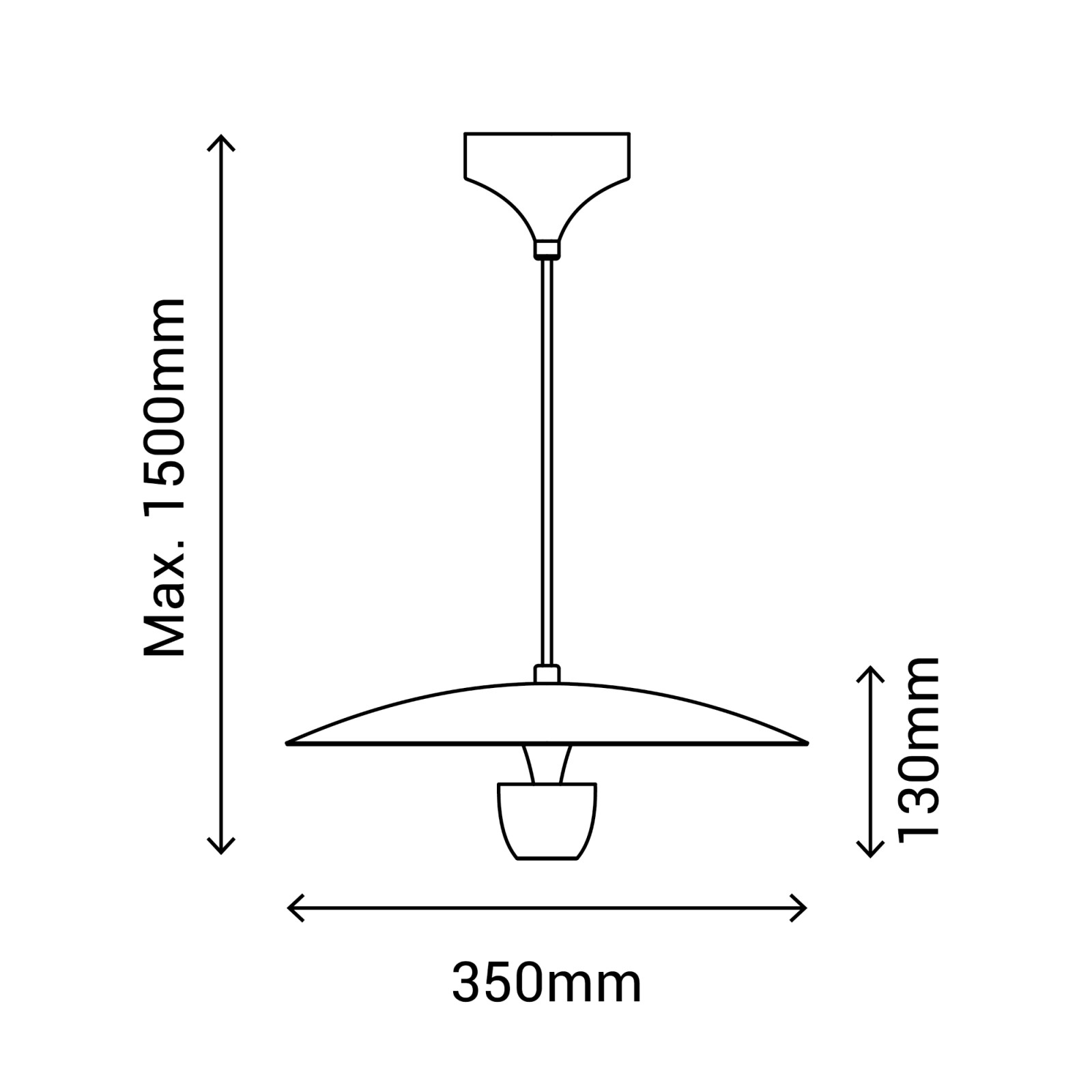 Sulion COLGANTE POPPINS NG D350 3W+6W-550-830 | Sulion