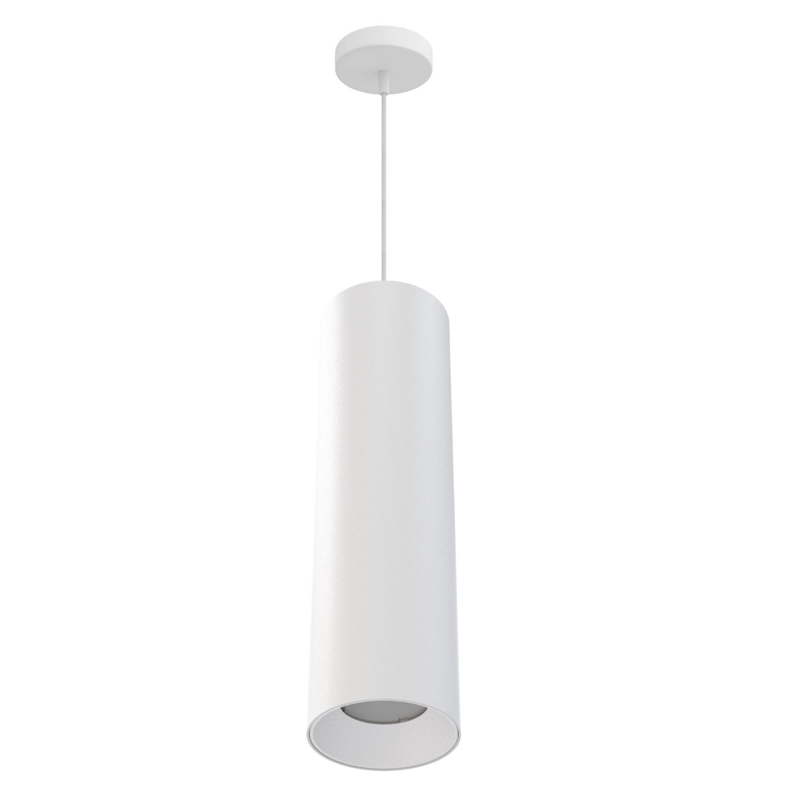 sulion Colgante tubular KIRA blanco mate 12W 3CCT switch lente 36°| Sulion