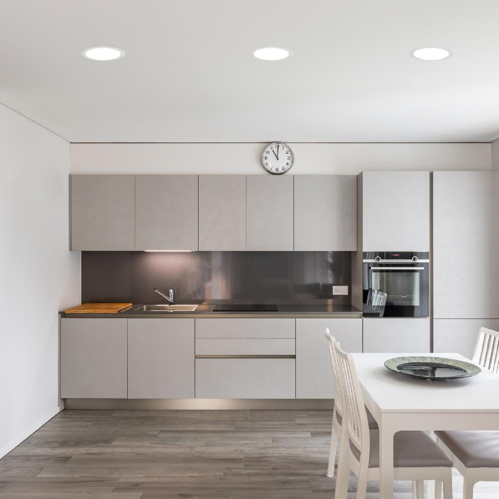 Sulion Empotrable HOLE Con WiFi LED 18W 22cm Blanco Mate Dimable | Sulion