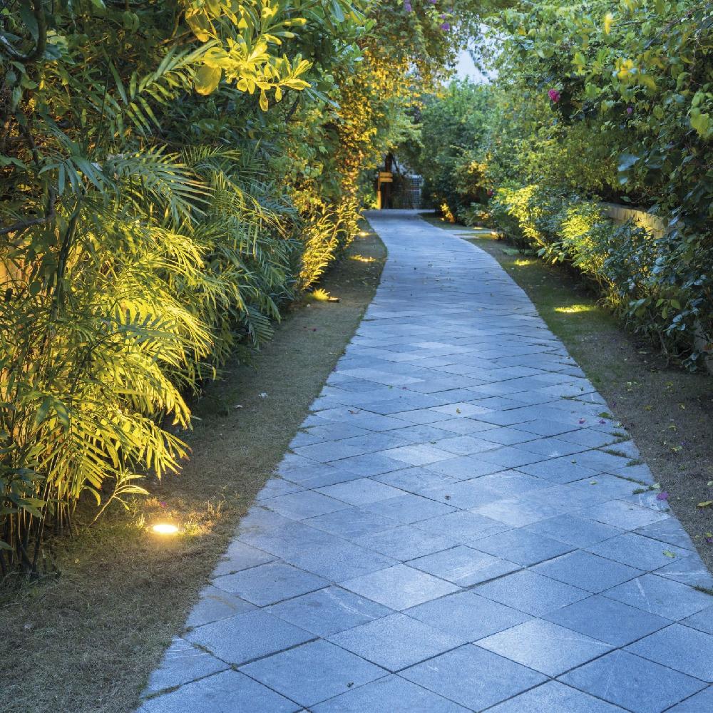 Sulion Empotrable Suelo COBSOIL LED 7W Acero 3000K Y ángulo 25° | Sulion