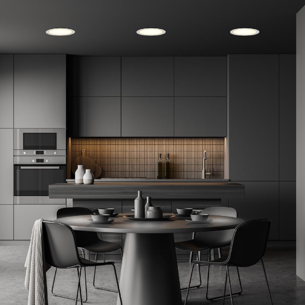 Sulion Empotrable TURK Cuadrado 20W Driver Extraíble. TRIAC 3000K | Sulion