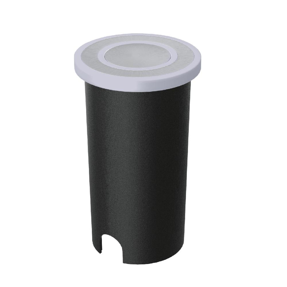 sulion Empotrale pared ARIS LED 2W redondo aluminio con IP65 y 3000K | Sulion