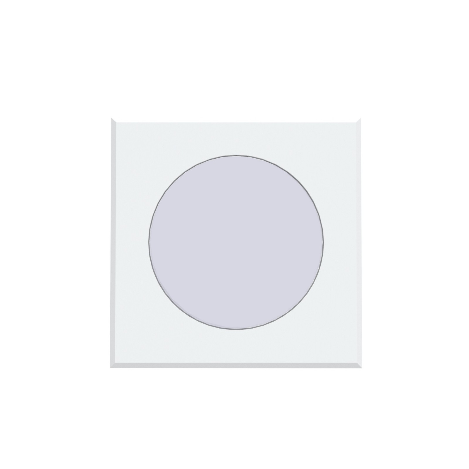 Sulion Empotrale Pared INMA LED 2W Cuadrado Blanco Con IP65 | Sulion