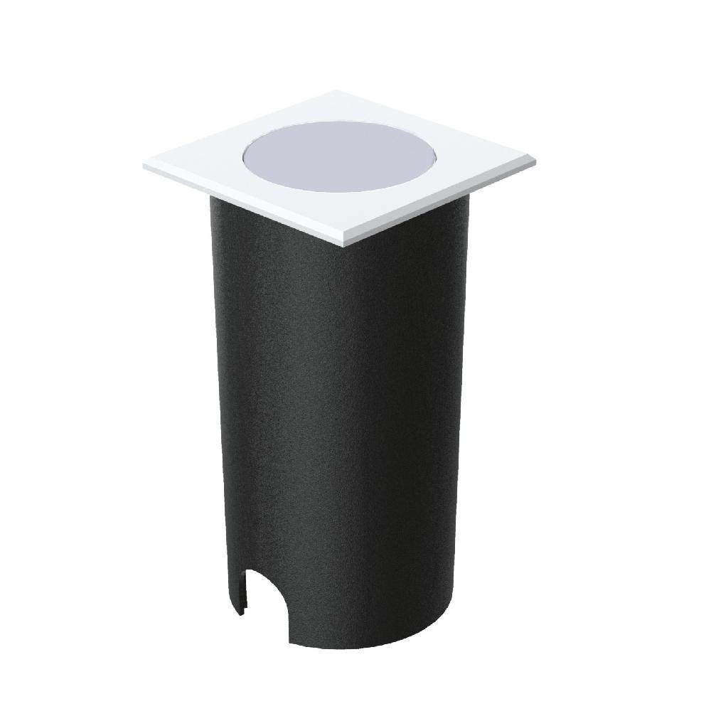 sulion Empotrale pared INMA LED 2W cuadrado blanco con IP65 | Sulion