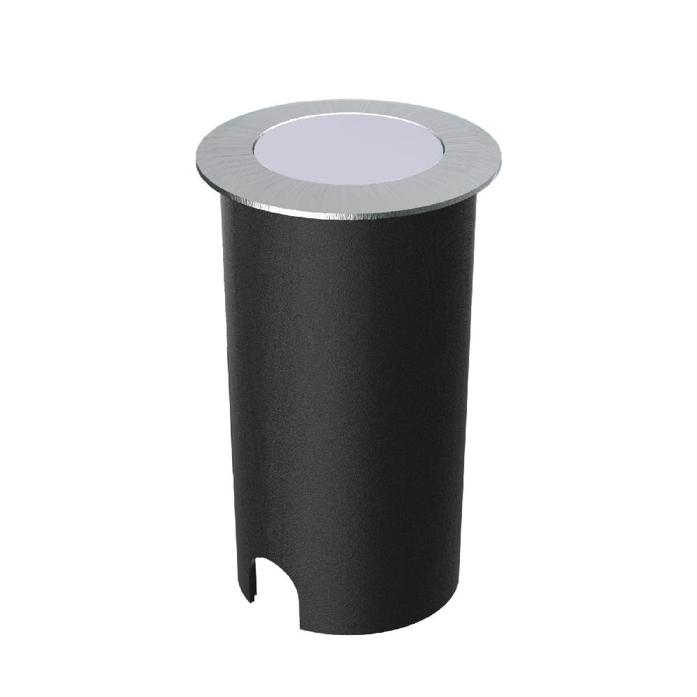 sulion Empotrale pared INMA LED 2W redondo aluminio con IP65 | Sulion