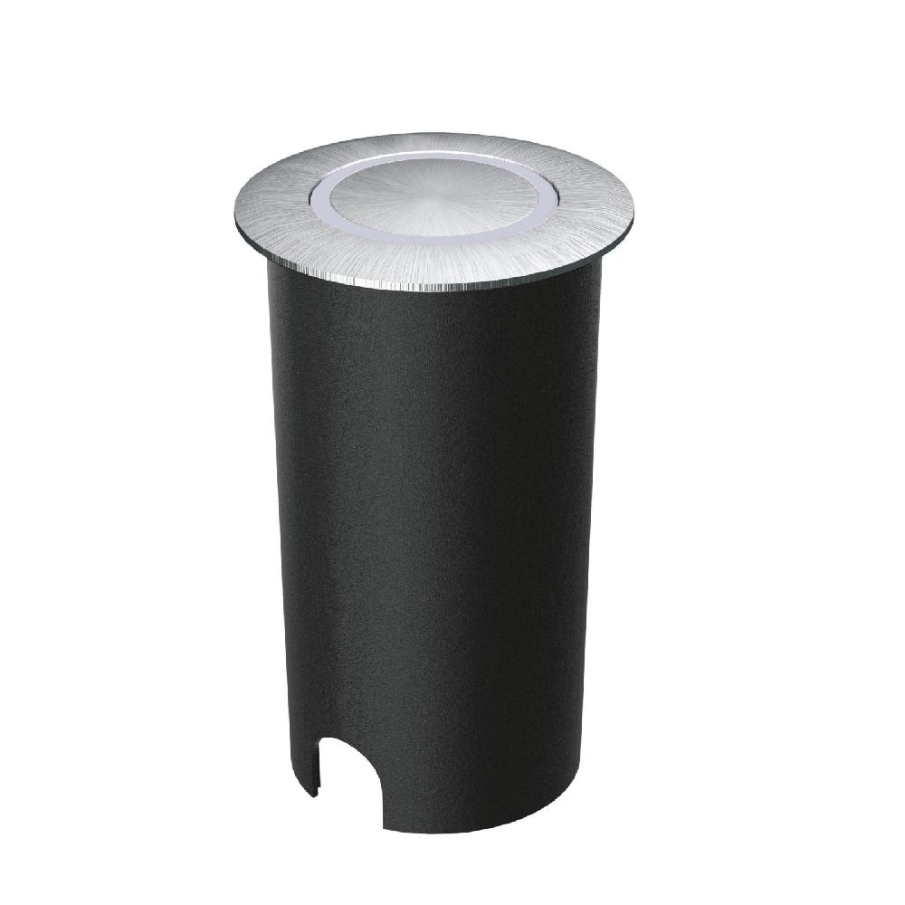 sulion Empotrale pared OKO LED 2W redondo aluminio con IP65 y 3000K | Sulion
