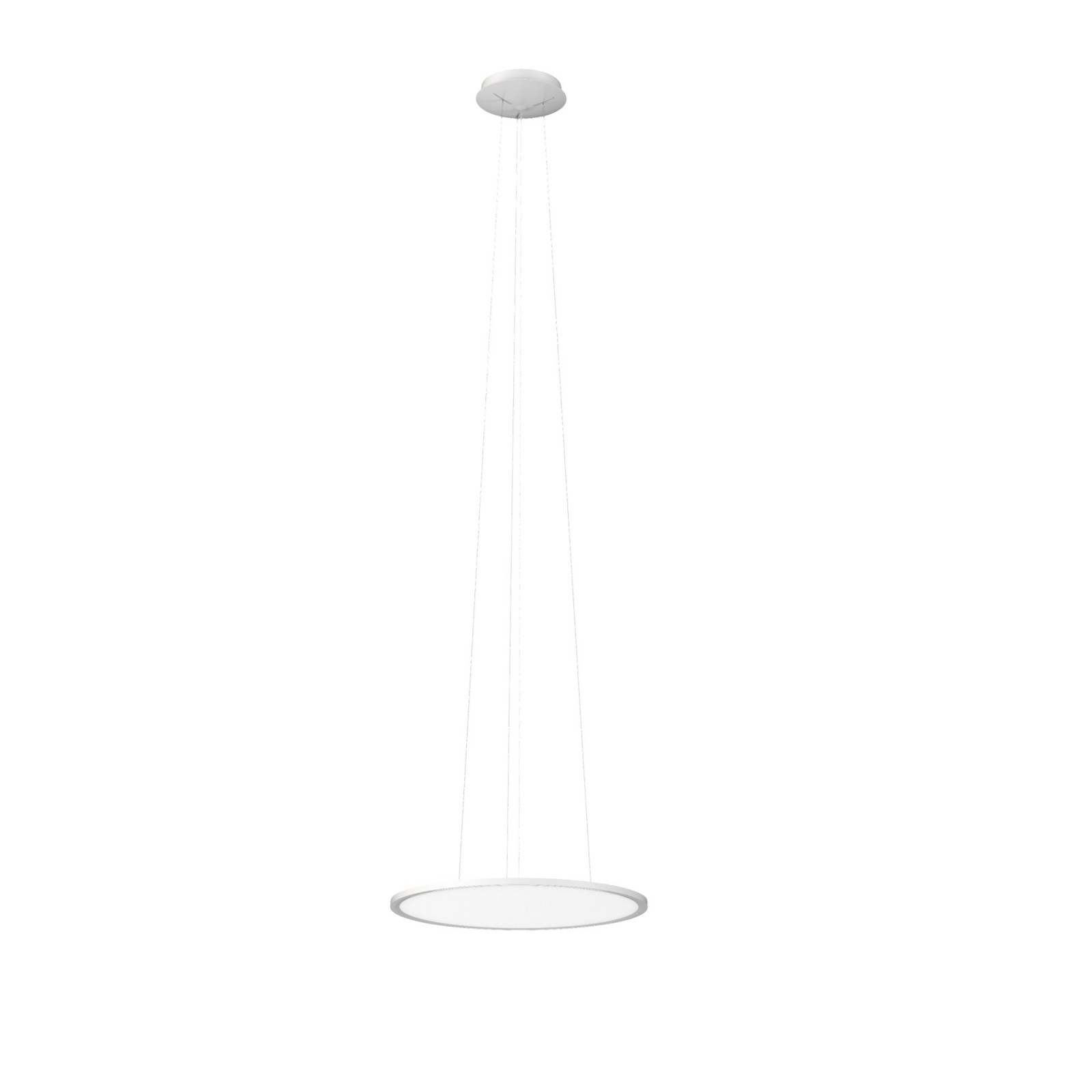 sulion Lámpara colgante ALBA LED 48W Ø585mm blanco cable 4m| Sulion