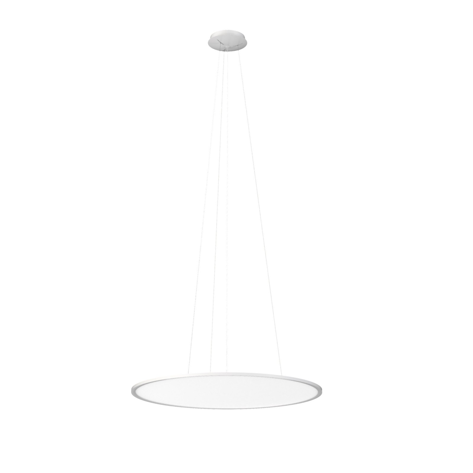 sulion Lámpara colgante ALBA LED 96W Ø1000mm blanco cable 4m| Sulion