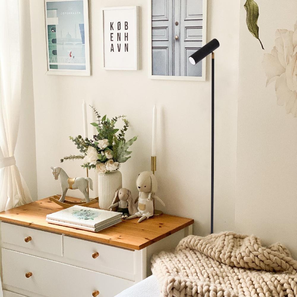 Sulion Lámpara De Pie MILÁN En Acabado Negro Arenado. 1xGU10 |Sulion