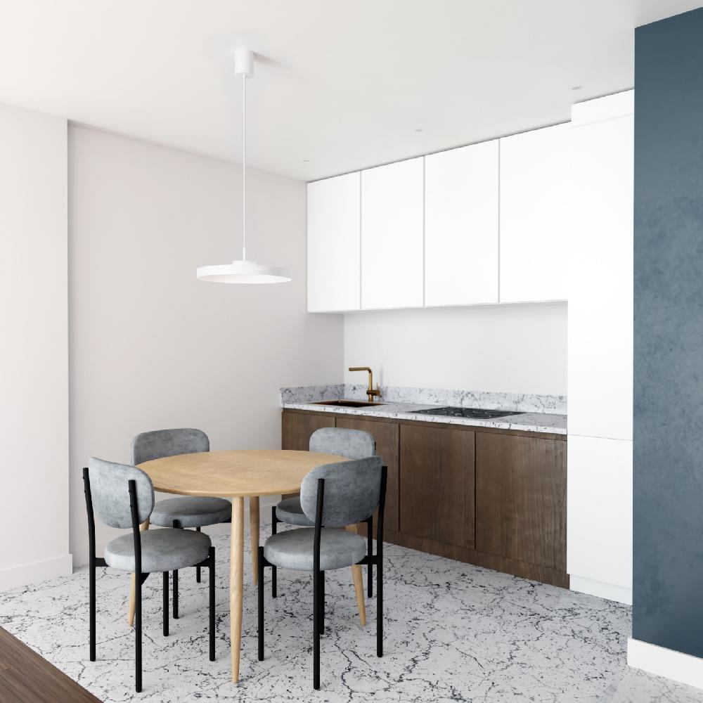 Sulion Lámpara De Techo CARMEN. Metal Acabado Blanco Y Módulo Blanco. LED 9W