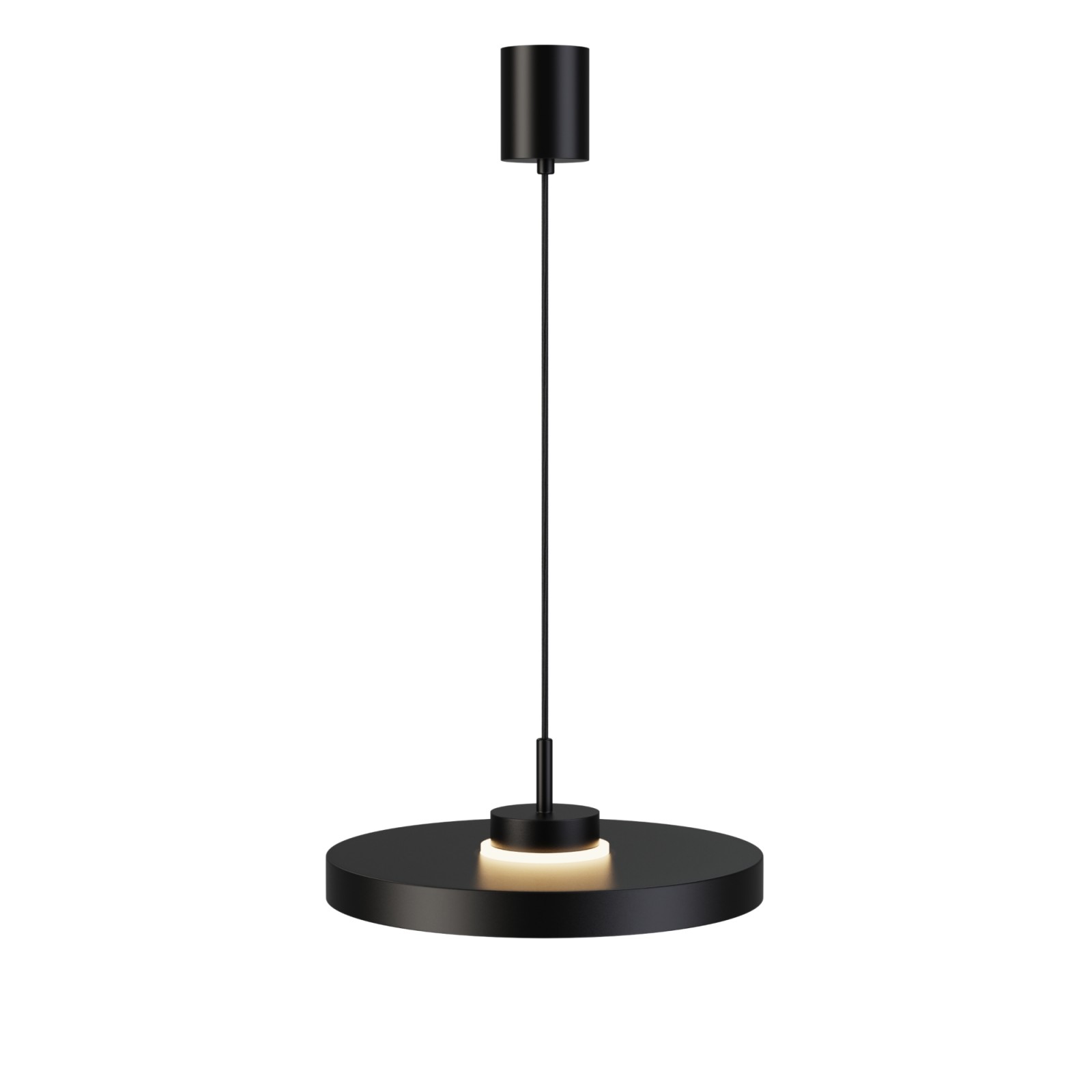 Sulion Lámpara De Techo CARMEN. Metal Acabado Negro Y Módulo Negro. LED 9W