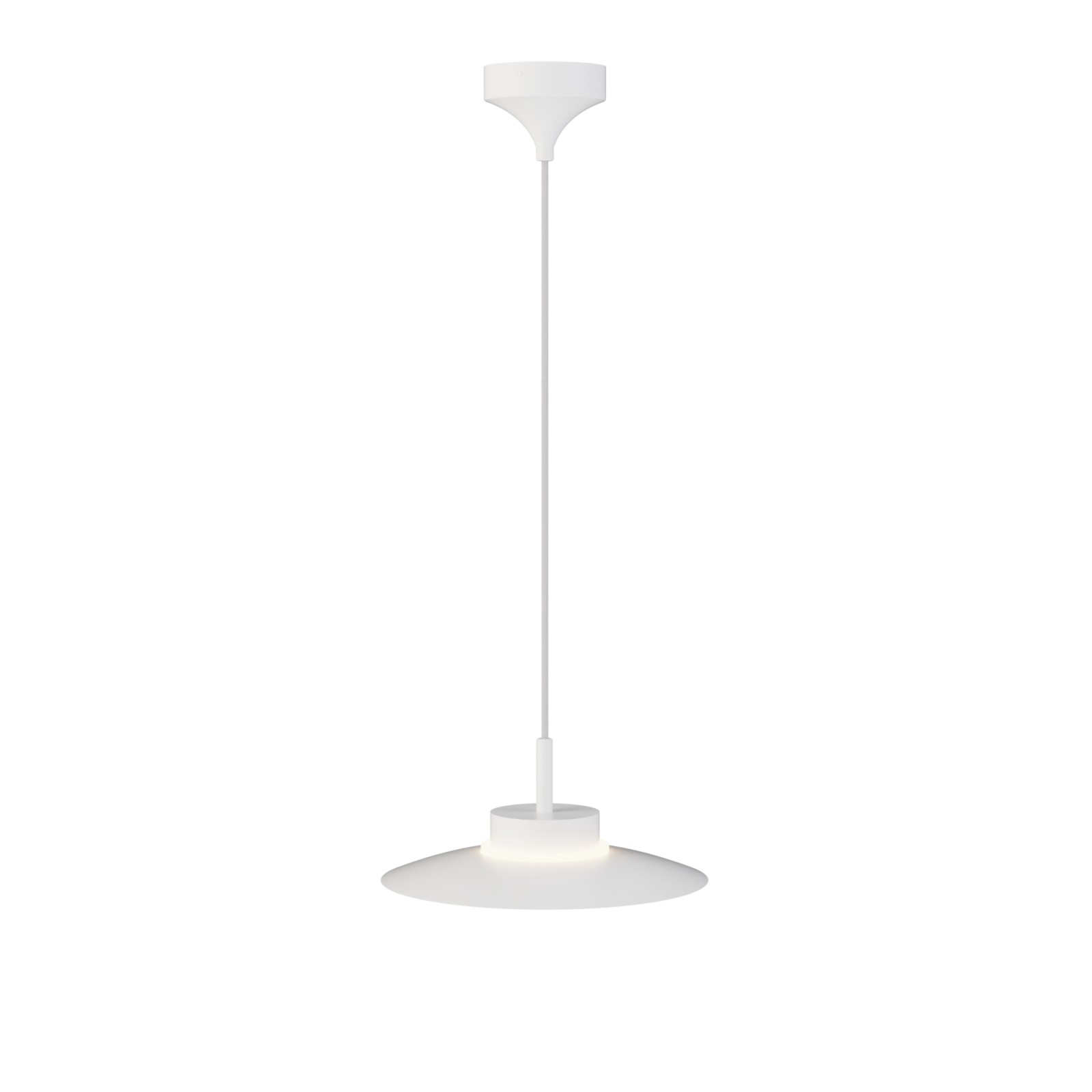 Sulion Lámpara De Techo CARMEN. Metal Plano S Blanco Y Módulo Blanco. LED 9W