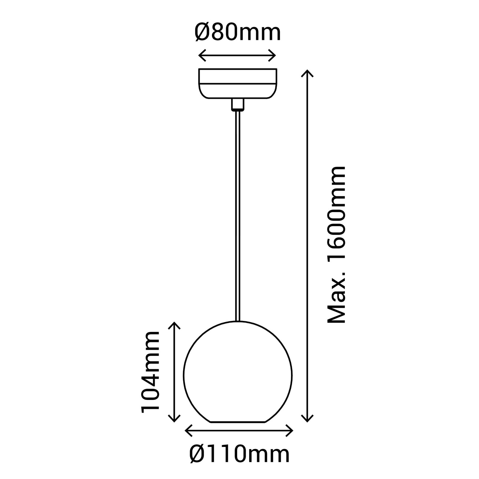 Sulion Lámpara De Techo DOTY. Yeso En Color Negro. 1xGU10 | Sulion