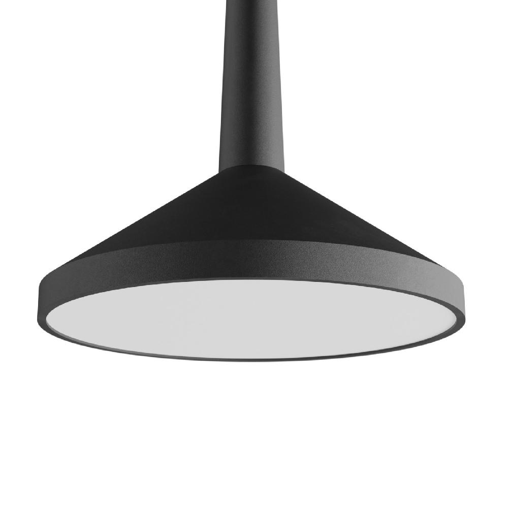 Sulion Lámpara De Techo MUSA. Metal Acabado Negro Arenado. LED 7W|Sulion