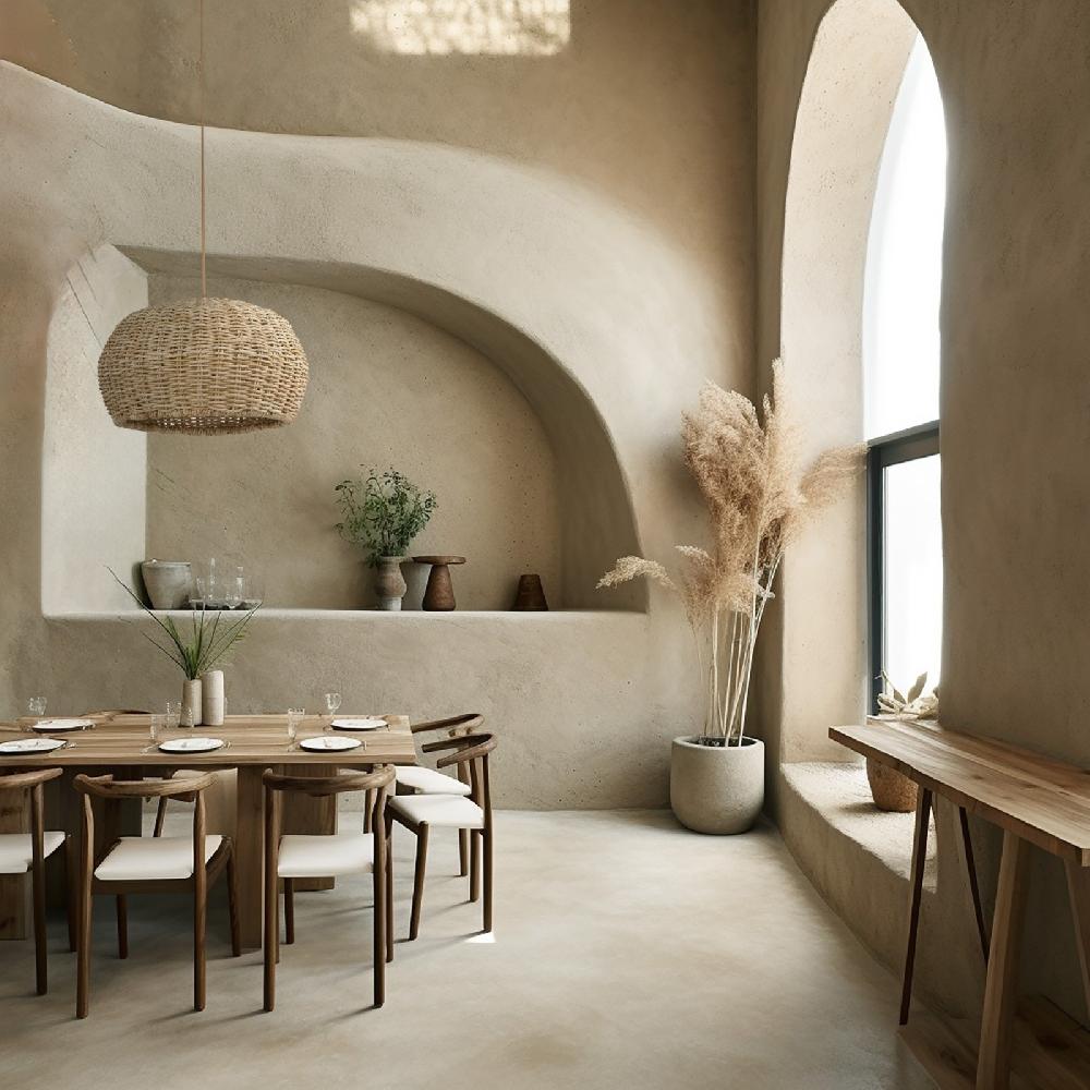 Sulion Lámpara De Techo NEST. Ratán Y Cable Color Natural. 1xE27 |Sulion