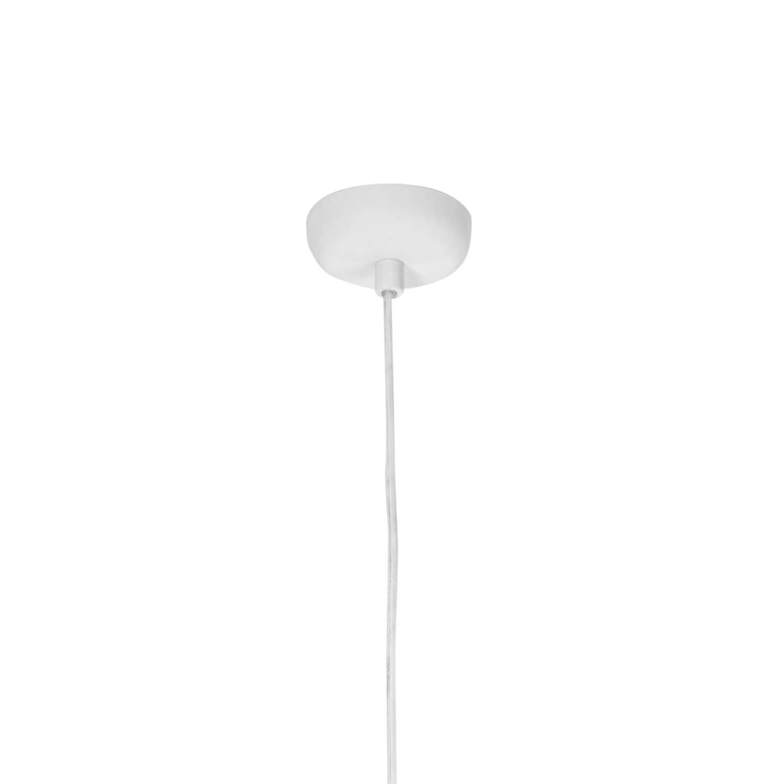 Sulion Lámpara De Techo ONA.Pantalla Encintada Gris Cable Blanco.1xE27|Sulion