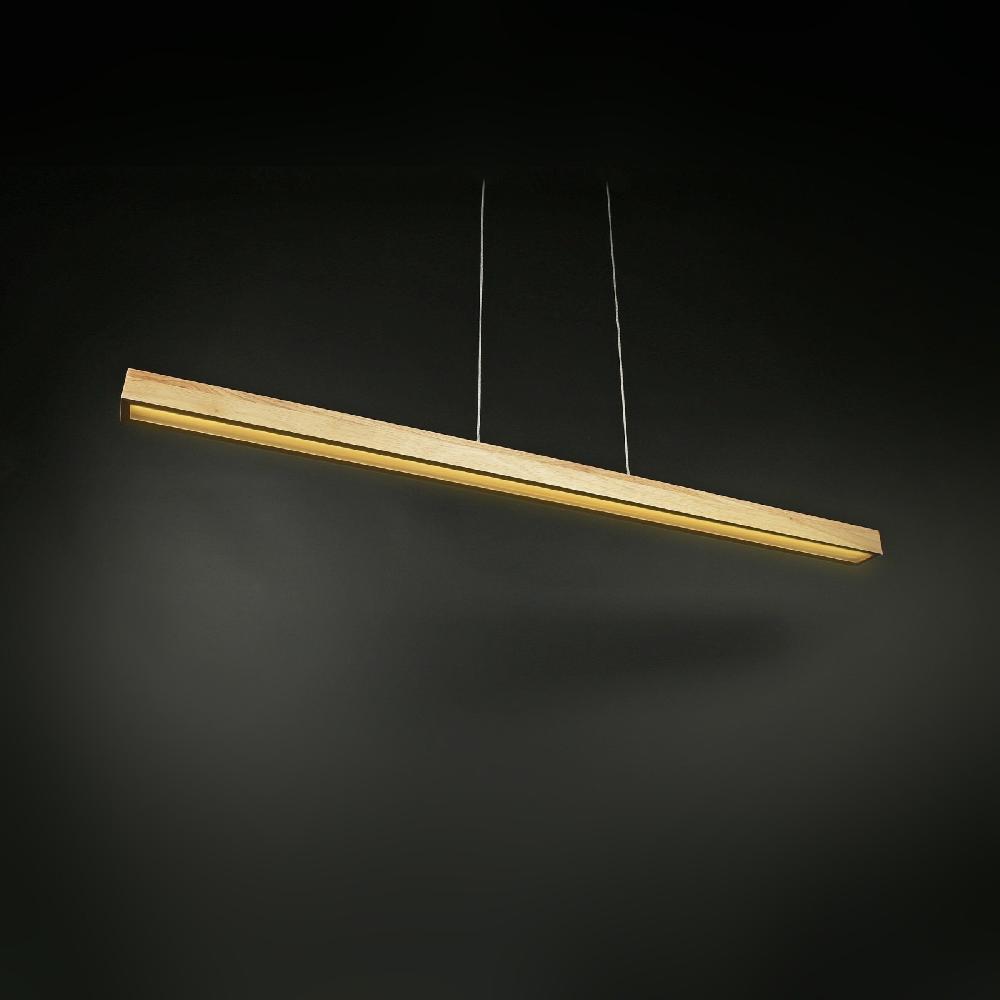 Sulion Lámpara De Techo TAVEDA. Madera Clara Y Metal. LED 32W |Sulion