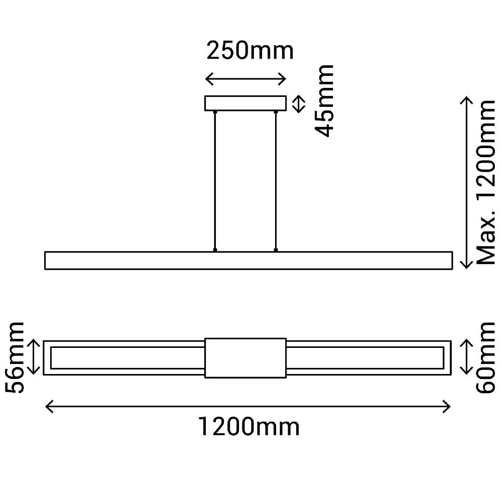 Sulion Lámpara De Techo TAVEDA. Madera Clara Y Metal. LED 32W |Sulion