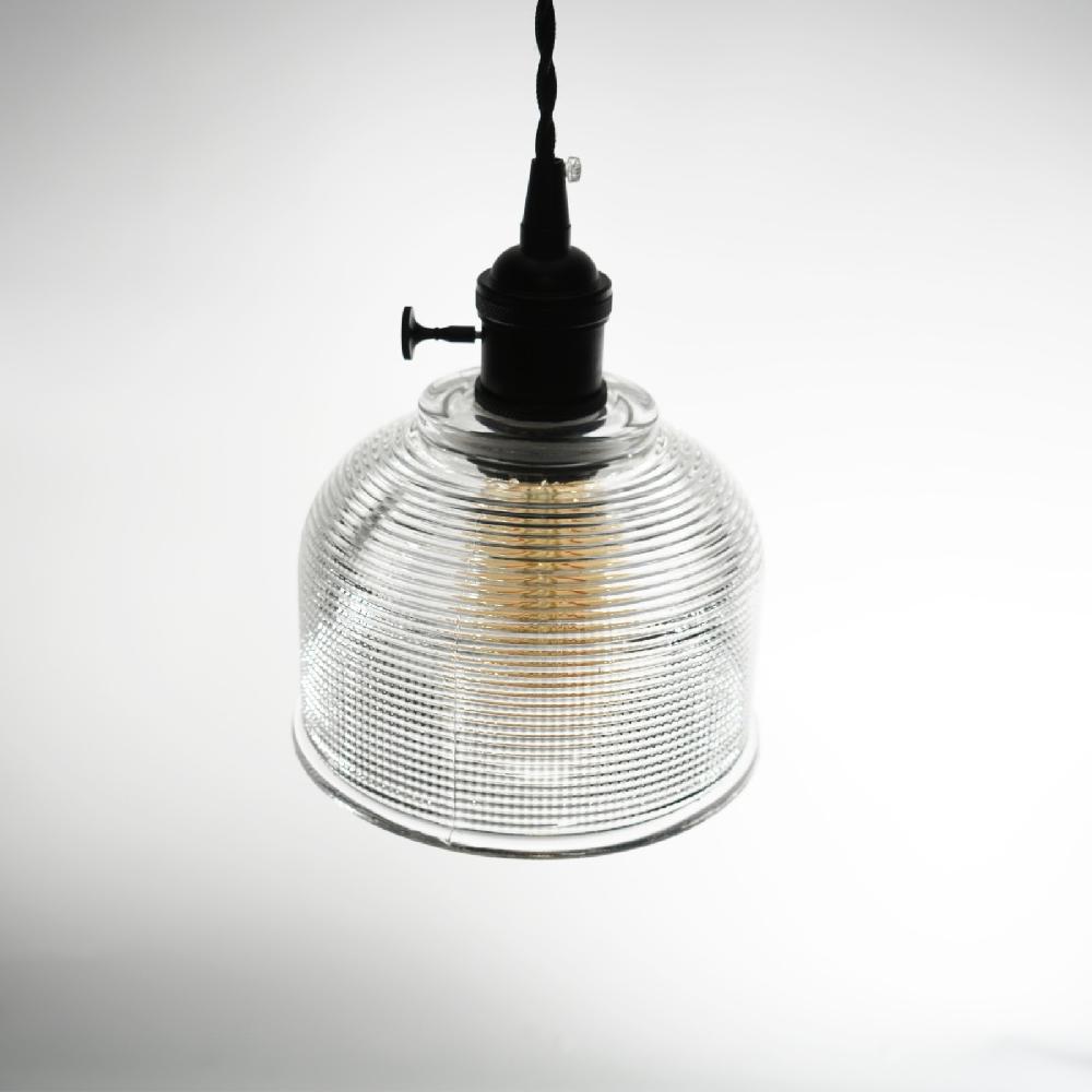 Sulion Lámpara De Techo TESSA. Metal Acabado Negro Y Vidrio Texturizado.1xE27