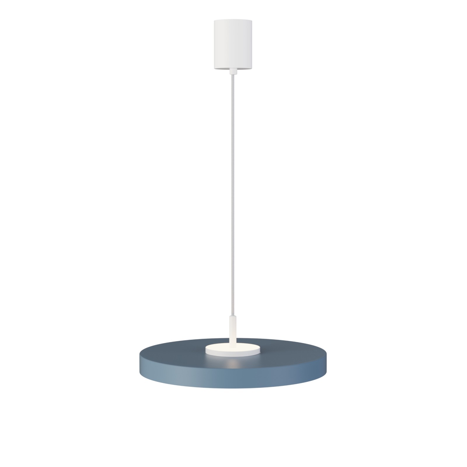 Sulion Lámpara De Techo VALENTINA.Metal Acabado Azul Y Módulo Blanco.LED 18 W