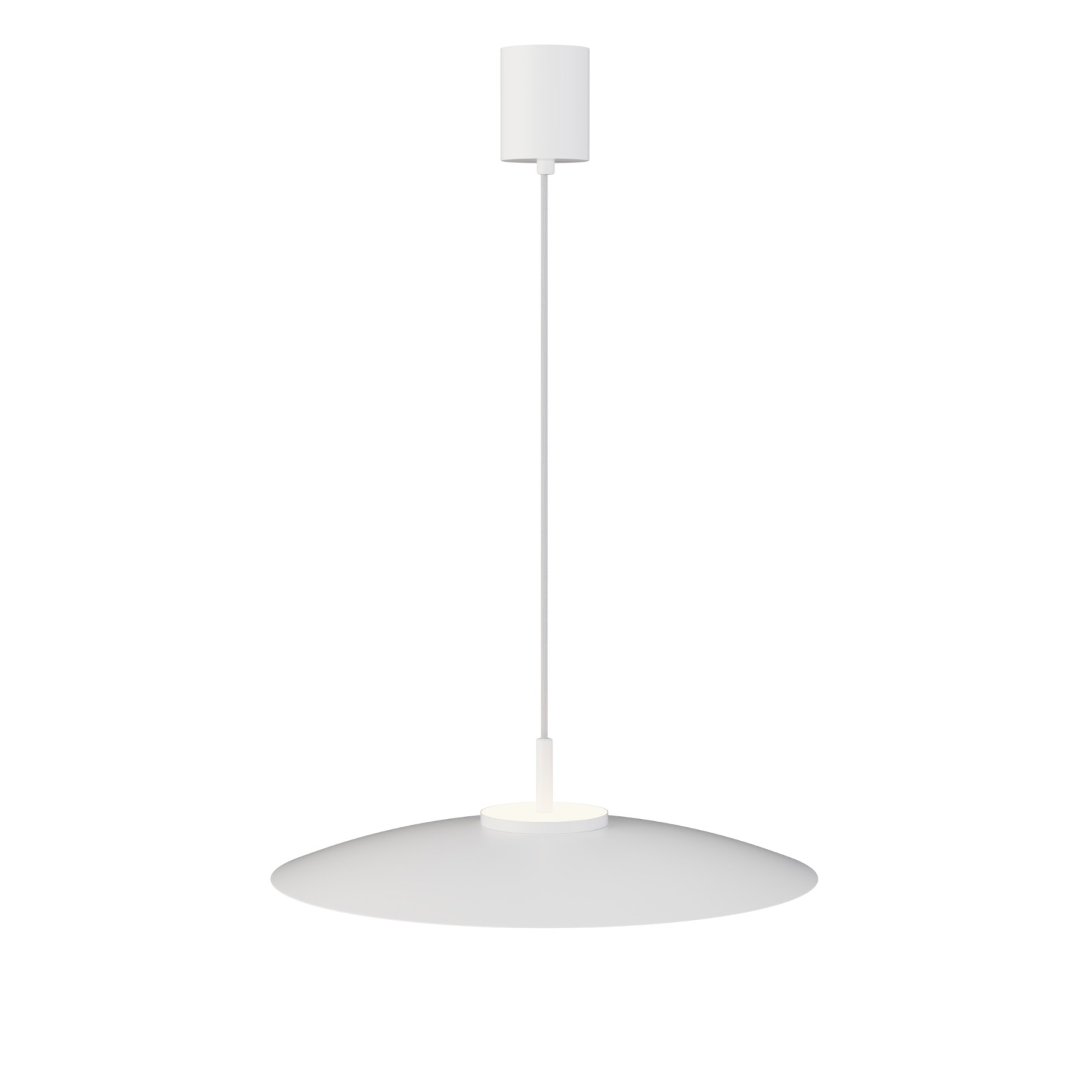 Sulion Lámpara De Techo VALENTINA.Metal Plano Blanco Y Módulo Blanco.LED18W