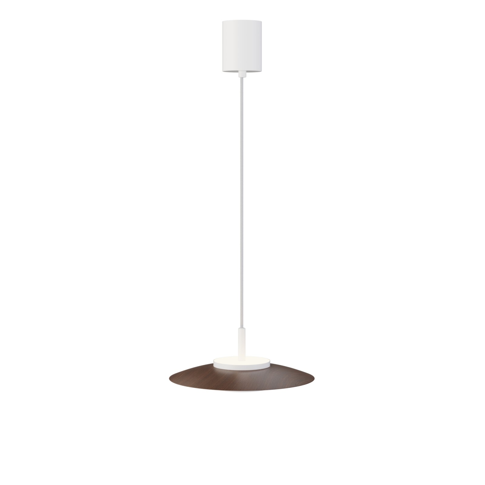 Sulion Lámpara De Techo VALENTINA.Metal Plano S Madera Y Módulo Blanco.LED18W
