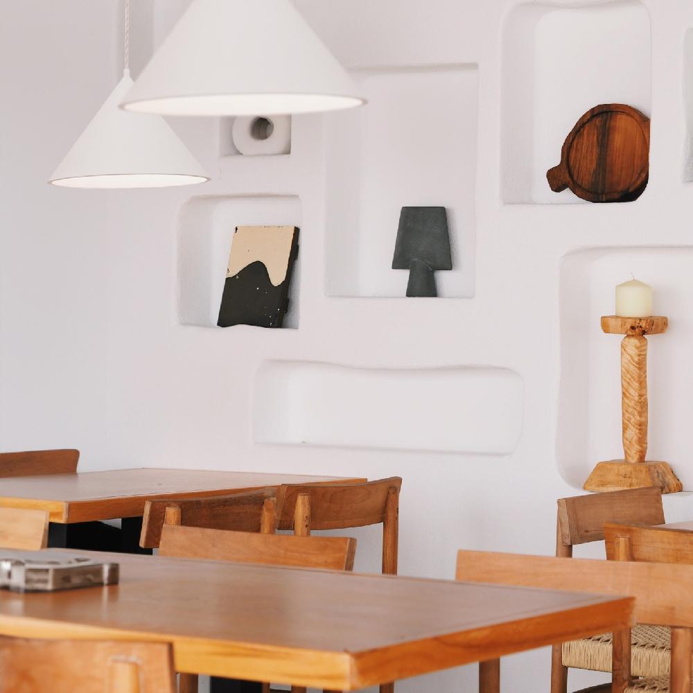 Sulion Lámpara De Techo VILMA. Yeso Color Gris Cálido. 1xE27 |Sulion