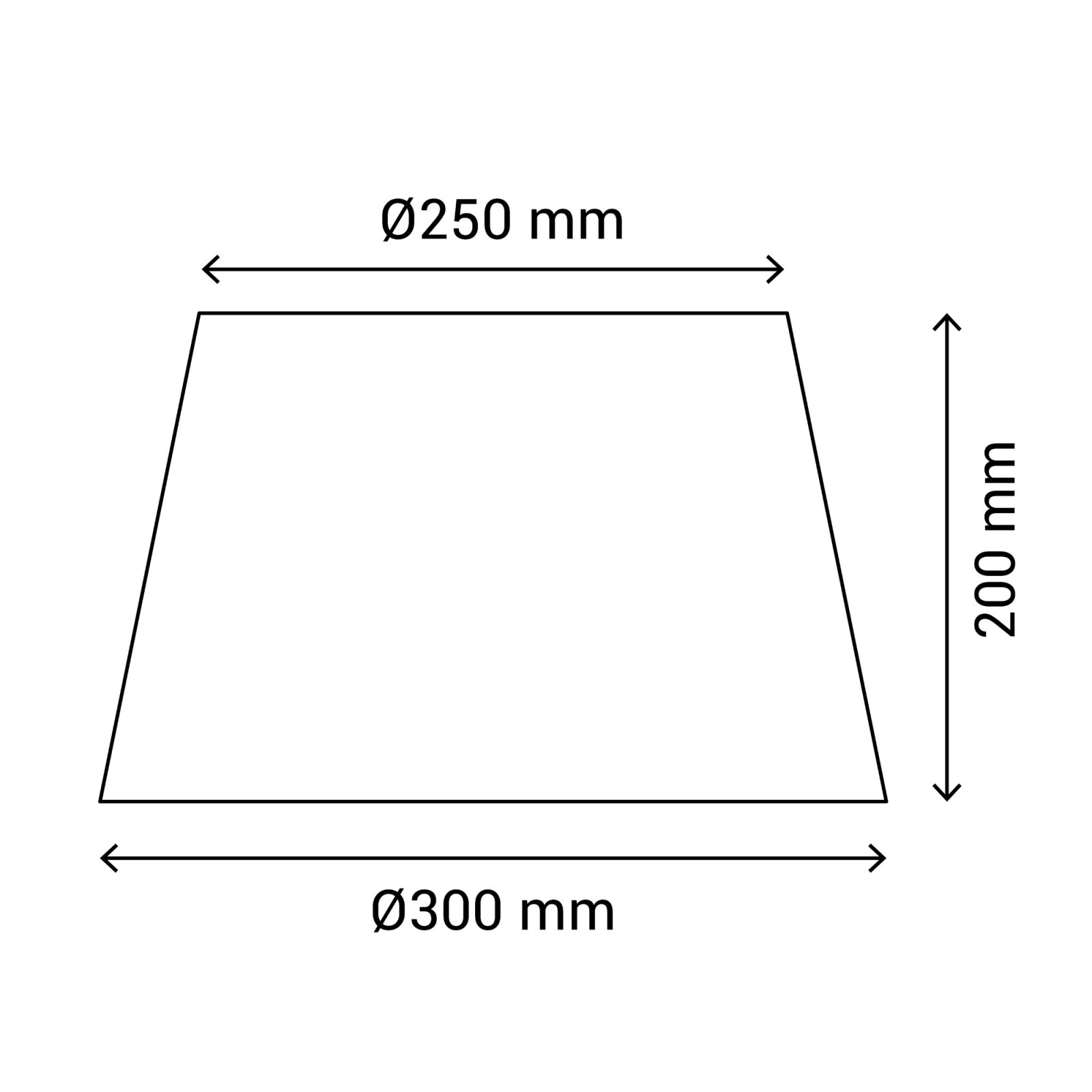 Sulion Pantalla Cónica BASIC En Color Gris Con Medidas 30x25x20 Cm. |Sulion