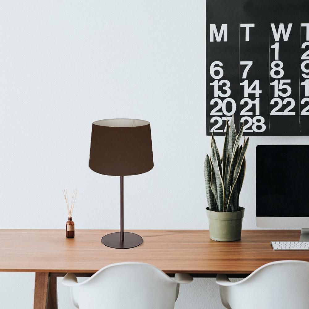 Sulion Pantalla Cónica BASIC En Color Marrón Con Medidas 30x25x20 Cm.|Sulion